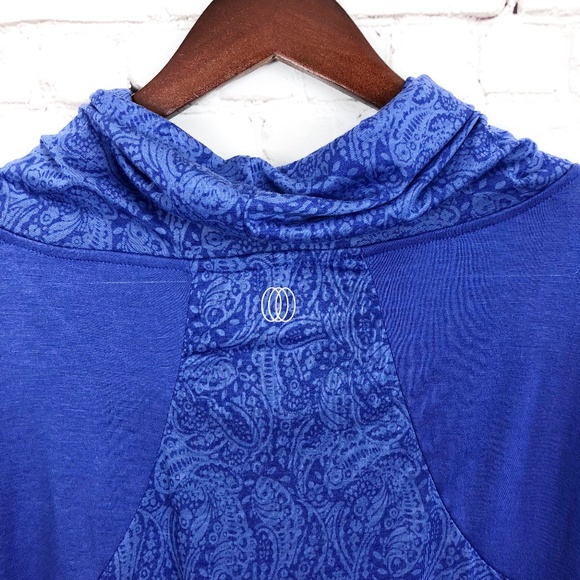 The Balance Collection | Royal Blue Pansy Burnout Tunic | Size 3X - Picture 5 of 8
